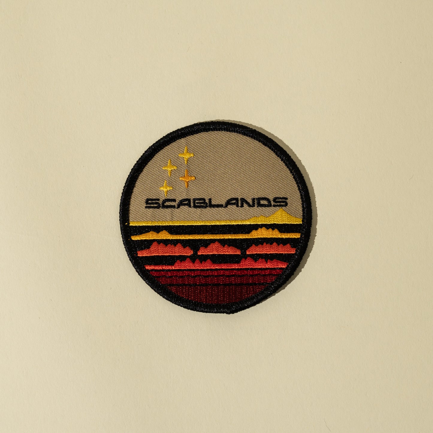 Scablands Mission Patch - Landscape